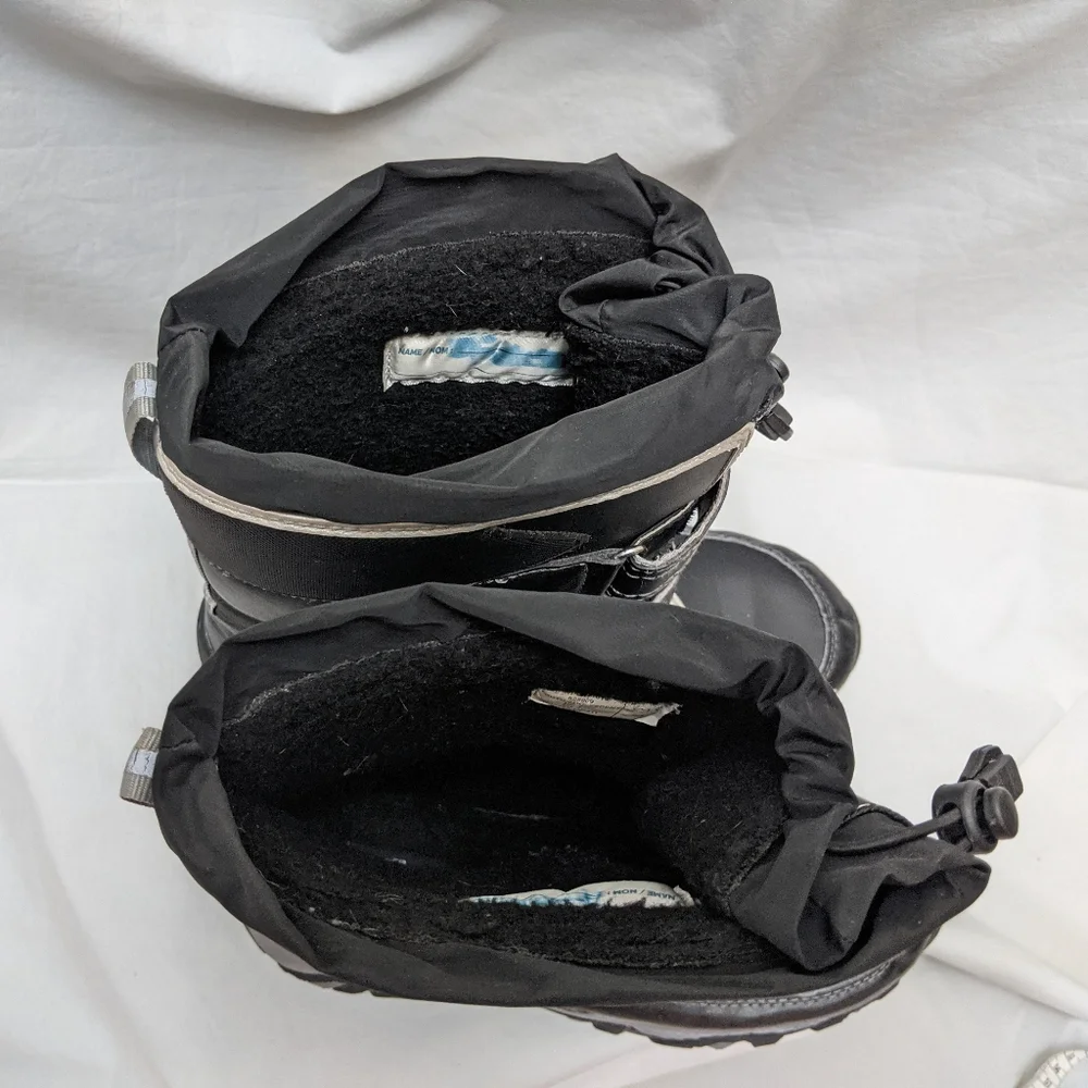 Lands' End Unisex Kids Insulated Snow Boots Size 5